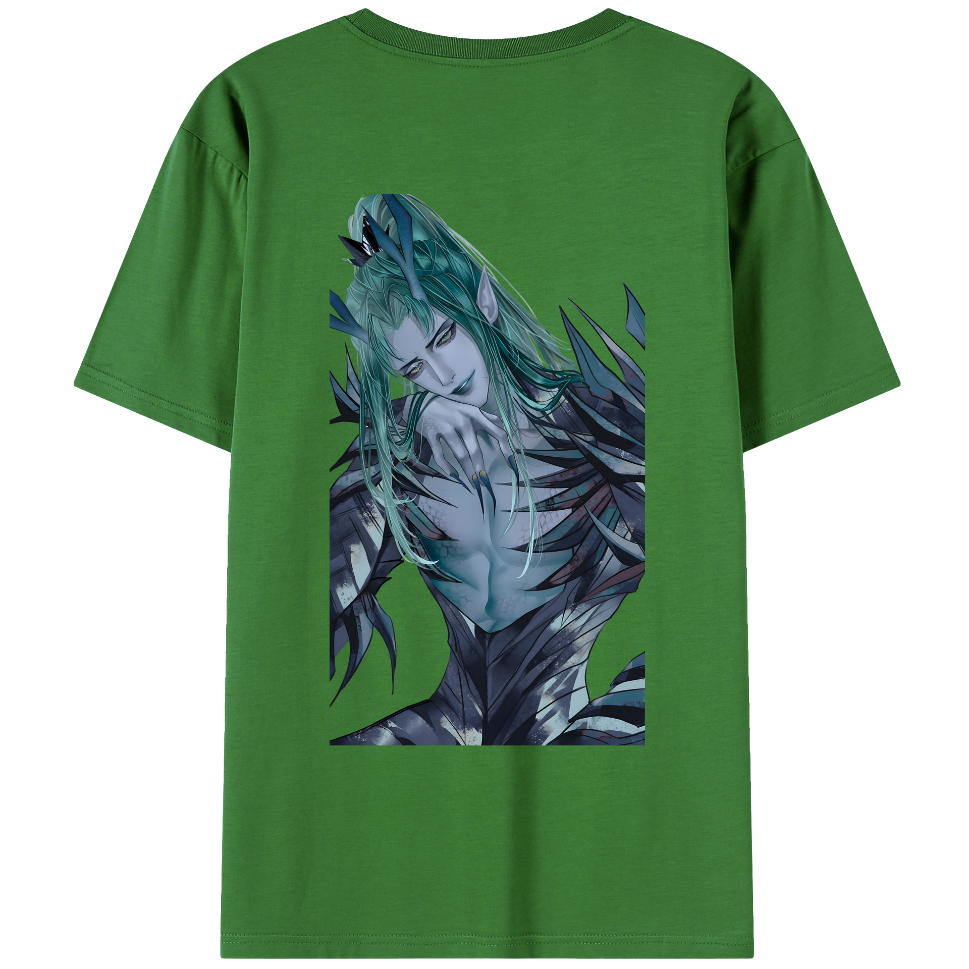 （画像用） Ne Zha 2 ナタ 魔童の大暴れ レディース半袖Tシャツ(バックプリント)